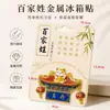 Serie de Cientos de ApellidosTendencia Nacional Imanes para Refrigerador de Aleación de Zinc Metálico con Apellidos Como Guo, Zhao, Yang, Wang, Wu, Liu, Huang, Xie, Li y Chen