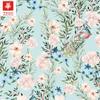 Tecido de Algodão Estampado com 60 Fios Estilo Pastoral Europeu e Americano Elegante Camisa Social Feminina Tecido para Casa Pronto para Venda