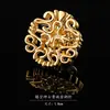Broche Pino de Colarinho Masculino Lapela de Terno Corsage Jaqueta de Terno Broche Acessórios Femininos Versão Japonesa e Coreana Acessórios Britânicos da Moda