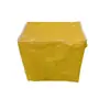 Bolsa Tejida Amarilla Engrosada para Mudanzas Gran Capacidad Impermeable Resistente al Desgaste Bolsa Estampado de Serpiente Empaque y Almacenamiento para Colchas Ropa Equipaje