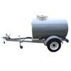 Remolque cisterna de agua de 1000L remolque cisterna de agua de acero inoxidable rociador de jardín aislamiento camión de transporte de cisterna de agua de acero inoxidable