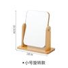 Espejo de Mano Avanzado Metal Agua Corrugado Espejo de Maquillaje de Mano Portátil Maquillaje Espejo Pequeño HD Mini Espejo Grande