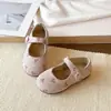Zapatos de cuero elegantes para niñas 2026 nuevos zapatos de princesa de suela blanda para primavera y otoño, zapatos elegantes para bebés y niñas para combinar con faldas