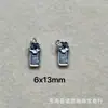 Shanxi prata antiga retro fazer antigo pequeno pingente pequeno vários estilos de Panax notoginseng prata DIY peça literária acessórios de joias