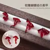 Decoraciones de Moños Satinados Translúcidos para Uñas Más Vendidas Moños Largos de Cinta Blancos y Rosas Tamaños Mixtos Decoraciones para Uñas