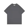 260g Algodão Super Penteado Manga Curta Gola Redonda Camiseta Pesada Roupas de Grupo Roupas de Trabalho Roupas de Aula Casual Confortável Estampável