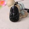 Atacado Chaveiro Pingente de Carro Obsidiana Natural Rei Bodhisattva Pingente Joia Pingente Criativo