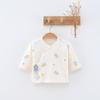 Ropa al por mayor para bebé, espalda media, algodón clase A, abrigo para recién nacido, cuatro estaciones, prenda interior, traje de monje para confinamiento de bebé, niño y niña