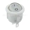 Interruptor con Forma de Barco Certificado Norma Europea Kcd1 Redondo de 2 Pines 2 Velocidades Carcasa Blanca Tapa Blanca Interruptor de Encendido para Electrodomésticos