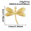 Pulsera con Colgante de Acero Inoxidable Collar Pendientes Colgantes 18K Oro Cruz Corazón Cabeza de Buda Elefante Accesorios de Joyería DIY en Stock