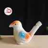 Silbato de pájaro de cerámica Juguetes musicales divertidos para niños Artesanía de cerámica Silbato de pájaro de agua caliente Cerámica