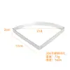 Molde para hornear de acero inoxidable 304 con forma de abanico de 4 puntas con agujero, aro de tarta de cuero para tarta mousse francesa con anillo de mousse 2 cm más alto