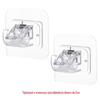 Suporte adesivo sem punção Clip Lever Cortina Telescópica Rod Gancho Multifuncional Gancho Cortina Clip Holder