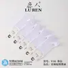 Meias Masculinas Jilin Luren 9106 Respiráveis Algodão Puro Versáteis Curtas Malha Ultra Finas Cano Curto Meias Invisíveis Masculinas