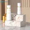 Cosméticos de Alta Gama Botella de Vidrio Cónica Set Botella 120ml Botella con Dispensador Botella para Loción 50g Botella para Crema Botella Recargable En Stock