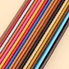 Acessórios Elétricos Manípulo Personalizado Spot Dupla Face Manípulo 20cm Caixa de Presente para Bolo da Lua Embalagem com Tira de Couro Alça de Mão de Couro