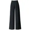 9267 Pantalones Culotte Cortos Estampados para Mujer Talla Grande Pantalones Elásticos Verano Adelgazantes de Pierna Ancha Pantalones de Cintura Media para Mujer