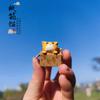 Lindo gato de dibujos animados muñeca fábrica directa adornos de micro paisaje modelo de animal pequeño mini decoraciones de escritorio