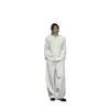 Moda Versátil de Diseñador de Nicho de Tendencia Nueva Primavera 2026 Conjunto Casual de Chaqueta y Pantalones Estilo Chino Nuevo
