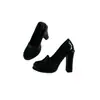 [Em Estoque] Bingo Lolita Estilo Japonês Original Elegante Bico Fino Sapatos de Uniforme Salto Alto Sapatos Individuais Femininos Sapatos Femininos