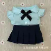 Muñeca de Ropa de Bebé Linda de 10 cm Muñeca 15 cm labubu Falda Sudadera Vestido Kt Serie Estilo Preppy Venta al por Mayor