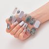 Fabricante de Pegatinas para Uñas Plataforma Transfronteriza Suministro de Alta Calidad Artesanía Láser 3D Estampado en Caliente Película para Esmalte de Uñas Pegatina para Uñas