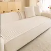 Cojín de sofá a cuadros engrosado estilo minimalista para sala de estar y dormitorio, con diseño antideslizante y resistente a los arañazos de gatos, adecuado como cojín de asiento de sofá para mascotas