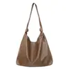 Bolso vintage de alta calidad para mujer, moda europea y americana, nuevo diseño de nicho otoño e invierno 2026, bolso de hombro/debajo del brazo de PU