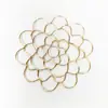 Herramienta Redonda de Malla Metálica para Arreglos Florales, Popular Modelo Plegable de Acero Inoxidable con Alambre Metálico