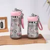 Nova Caneca Térmica de Titânio Estilosa, Mini e Compacta, Copo de Bolso Portátil, Luxo Leve com Alça de Transporte, Copo para Presente