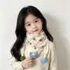 Bufanda triangular de algodón de doble cara para bebé, otoño e invierno, bufanda para niños y niñas, lindo dibujo animado, bufanda infantil de gran venta, toalla para saliva