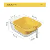 Cesta Drenante de Camada Dupla para Lavar Legumes, Utensílio de Cozinha Doméstico, Cesta Multifuncional para Lavar Vegetais, Bacia para Lavar Frutas e Legumes