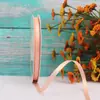Cinta 1cm Doble Cara Alta Densidad Satín Cinta Tejida Flor Cinta para Regalo Cinta para Empaque de Pasteles Material para Manualidades Ramo