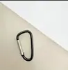 Fábrica al por mayor no.. Mosquetón de aleación de aluminio en forma de D con resorte y hebilla de escalada, accesorio para equipaje, disponible en stock.