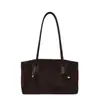 Bolso Retro de Gran Capacidad a la Moda para Viajes Diarios Nuevo Verano 2026 Color Sólido Elegante Bolso de Hombro Personalizado Bolso Tote Casual