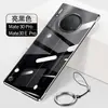 Funda para teléfono móvil Huawei mate30pro para 5G ultrafina transparente edición limitada para hombre y mujer pantalla curva sin marco personalidad