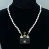 Collar Estilo Chanel Colgante Doble C de Letra Lazo Botella de Perfume Estrella Collar Nuevo Estilo Chanel para Mujer