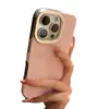 Funda para Teléfono de Material de Cuero con Patrón de Montaña Nevada Adecuada para Apple 17Promax, Carcasa Simple con Sensación de Piel con Material de Patrón de Montaña Nevada