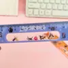 Regla Fun Shake de Zootopia Dibujo Animado Acrílico 15cm Regla Estudiante Dibujo Regla Doble Cara Regla de Descompresión