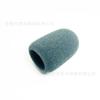Cubierta de Micrófono Exterior Gris Flocado Antiviento Cubierta de Esponja para Micrófono Superficie de Esponja para Micrófono con Pelusa