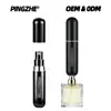5 8 10 ml Botella Dispensadora de Perfume de Aluminio Anodizado con Relleno Inferior Mini Portátil Botella Spray de Bombeo Automático con Relleno Inferior