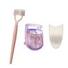 Cepillo de cejas con dientes de acero en arco, aguja de acero, cepillo de pestañas, peine de pestañas, injerto, plantación, peinado de pestañas, herramientas de maquillaje de belleza, transfronterizo
