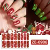 Zhengxiang Transfronterizo Nuevo Película de Esmalte Luminoso para Uñas Pegatinas para Uñas Árbol de Navidad Adhesivo Más Vendido en Europa y América Pegatinas Adhesivas para Uñas