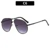 Gafas de Sol Retro de Doble Puente Estilo Nuevo Europeo y Americano 2025 Espejo de Sapo Gafas de Sol de Moda Personalizadas para Hombres y Mujeres Gafas Transfronterizas