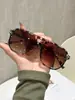 Paquete de Cuatro Gafas de Sol Transfronterizas para Hombres y Mujeres, Gafas de Aviador Estilo Y2K, Gafas de Sol de Moda para Conducir con Protección UV