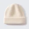 Gorro 100% cachemir puro, unisex, para hombres, mujeres y niños, gorro de punto cálido y grueso, adecuado para actividades al aire libre, ciclismo y para proteger los oídos del frío