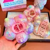 Nuevo Clip de Flor de Dibujos Animados Láser para Niños Oso Lindo Tela Rellena de Algodón Almohada Accesorios para el Cabello Clip Pasador Venta al por Mayor