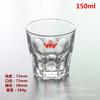 Venta directa taza de vidrio de cristal de jade para bebidas taza blanca refinada para whisky taza de cerveza restaurante de alta gama taza de té octagonal recta