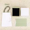 Empaque para collar de trébol de cuatro hojas, pulsera, aretes, anillo, caja de regalo para joyería, bolsa de regalo, caja de joyería Kirin Shangmei