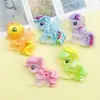 Novos Acessórios DIY de Resina, Acessórios de Cabelo My Little Pony Transparentes que Brilham no Escuro, Pingentes para Sapato Crocs, Ímãs para Celular e Geladeira, Peças de Resina